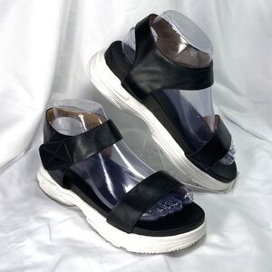 Weeboo Sandals Womens 6.5 Andrea Platform Slide Adjustable Ankle Strap Slip On